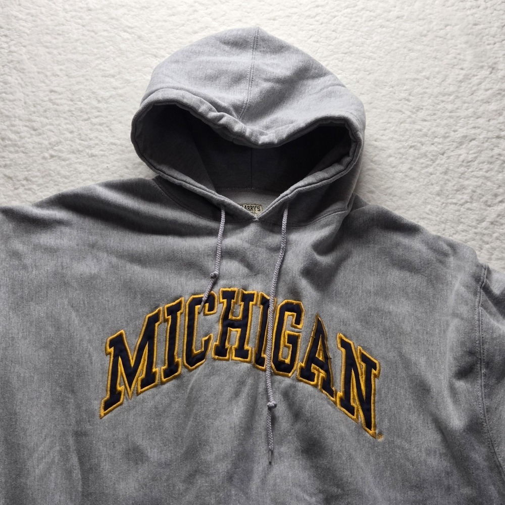Michigan‎ Wolverines Sweatshirt Hoodie Mens 2XL NCAA Football Steve & Barry's